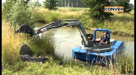 conver c550 compact amphibious excavator price|Used Floating Excavators for sale. Kobelco equipment & more.